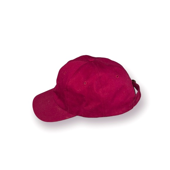 Burgundy “Daddy” Baseball Cap for Men / Women Adjustable Polo Style - Picture 3 of 4